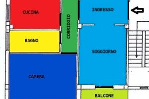 POMEZIA (RM)Via Virgilio App.to reddito bilocale