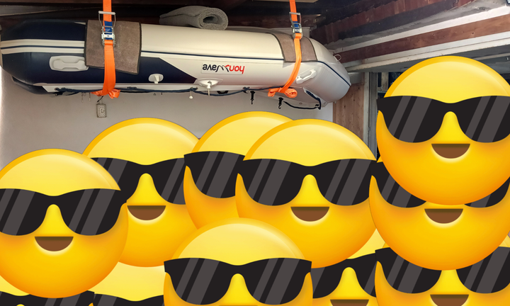 Tender Honda marine honwave T32 Johnson 15