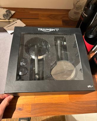 Specchietti bar end originali triumph