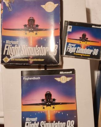 Microsoft flight simulator 98 deutsch german editi