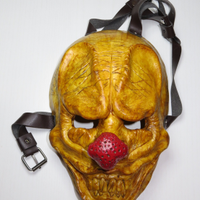 Horror Clown Mask, handmade resin, Halloween