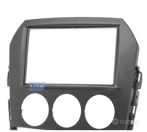 CORNICE NERA PER AUTORADIO 2-DIN PER MAZDA MX-5 MI