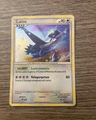 Pokémon Latios HGSS11 Promo Italiana