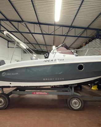 IDEA MARINE 58 WA + HONDA BF100 Usato anno 2022