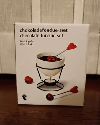 Set fonduta di cioccolato