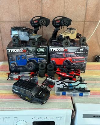 2 traxxas trxm4 1/18