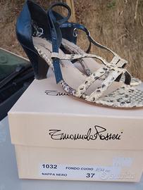 Sandali Emanuela Passeri nappa neri n.37