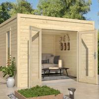 CASETTA DI LEGNO CATANIA B 300x300X222h - PROMO