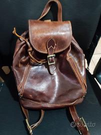 Zaino donna in pelle – Stile Vintage Artigianale