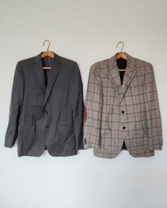 2 giacche eleganti uomo Z Zegna + Dei Filzi tg 50