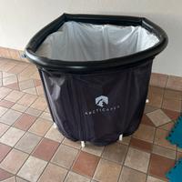Vasca bagno con ghiaccio
