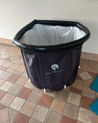 Vasca bagno con ghiaccio