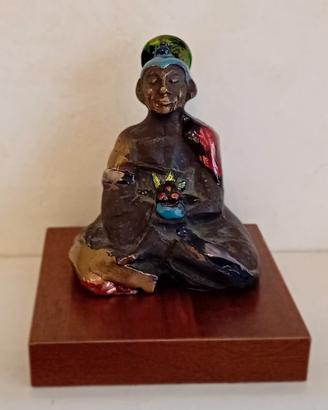 Buddha scultura di Vettor Cassinari 