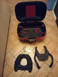 Bauletto k52, piastra Givi e piastra Multistrada