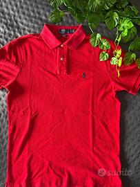 Polo Ralph Lauren Rossa -Taglia S -Classic fit
