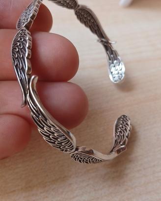 Braccialetto rigido  in argento 