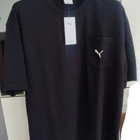 T-shirt nera della Puma XL-XXL