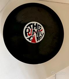 Piatto design a forma di vinile 33 giri