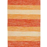 Tappeto 100% cotone Bagno Cucina Arancio 50x80 cm