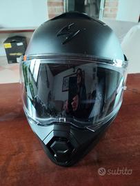 casco moto modulare taglia L 