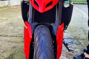 Ducati Hypermotard 950 danneggiata telaio integro