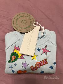 Felpa neonata 3 mesi Stella McCartney Kids NUOVA