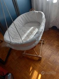 Culla in vimini per neonati 