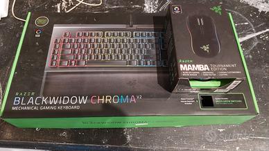 Tastiera da gaming Razer Blackwidow Chroma V2 +