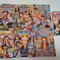 One piece party 1,2,3,4,5,6,7 collezione completa