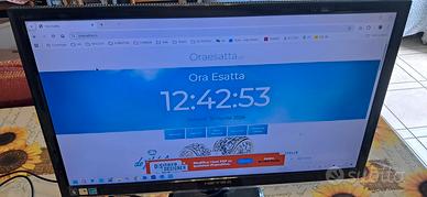 MONITOR HANNS-G HL251DPB USATO MA FUNZIONANTE