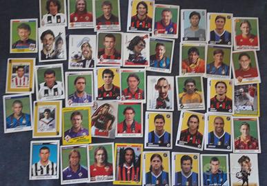 43 FIGURINE CALCIATORI VARI ANNI DEL PIERO RONALDO