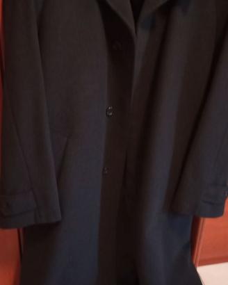 Uomo Walter Valentino Cappotto Made IN Italy Lana