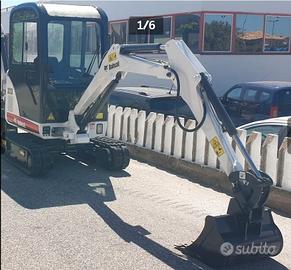 Escavatore miniescavatore bobcat 20 quintali