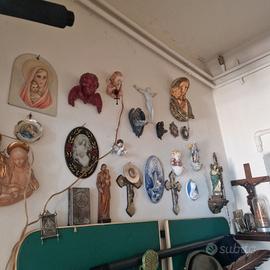 oggetti sacri collezione statua acquasantirera  
