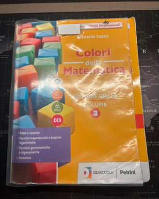 COLORI DELLA MATEMATICA (EDIZIONE GIALLA) VOLUME 3