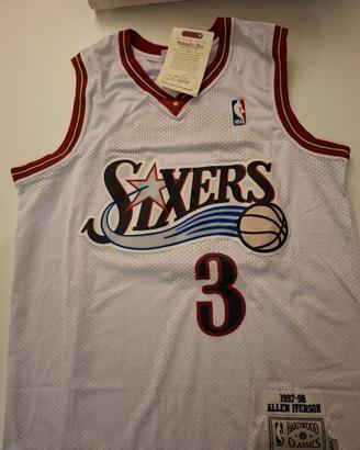 Jersey Basket Nba "Sixers" Vintage nuova