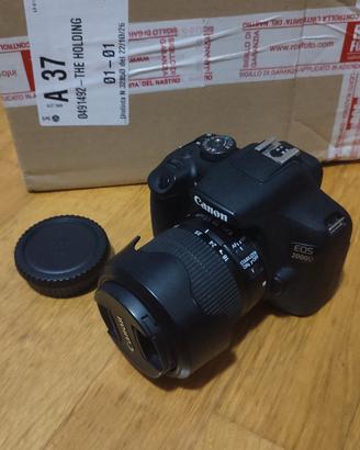 Canon 2000D + Canon EF-S 18-55mm 