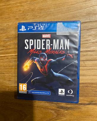 Spiderman Miles Morales PS4