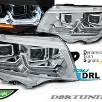 Fari anteriori Tube Light DRL VW T6.1 20-24 cromo