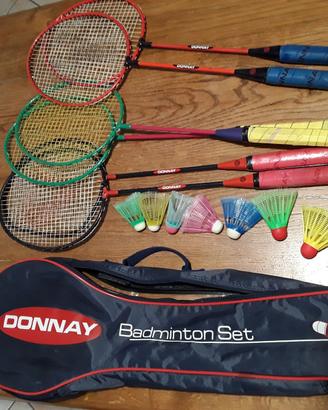set badminton volano Donnay