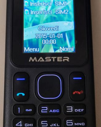 Cellulare MASTER MF015 dual SIM usato