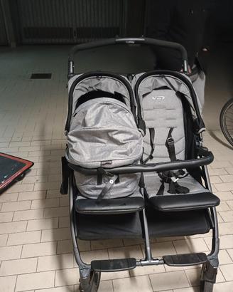 passeggino gemellare 
