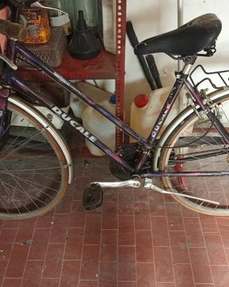 bicicletta donna Ducale nera con cambio