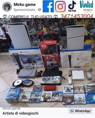 vari giochi e console PREZZI IN DESCRIZIONE