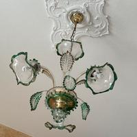 Lampadsrio vetro murano lavorato a mano
