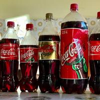 Coca-Cola, bottiglie grandi, lotto stock