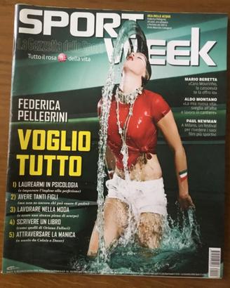 Sportweek 25/10/08 Federica Pellegrini