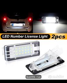 Led baule targa dacia renault
