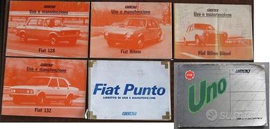 Libretti uso e manutenzione fiat