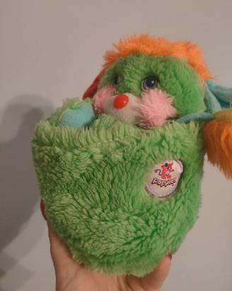 pooples peluche vintage verde e multicolor 1985